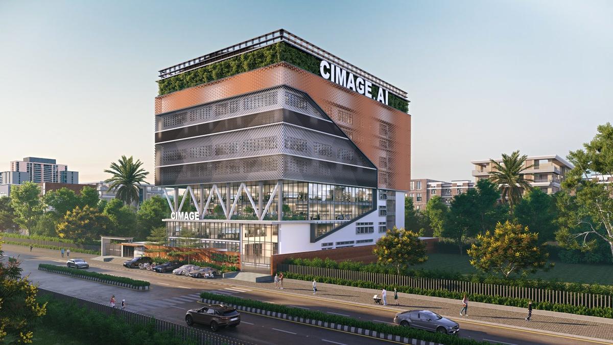 Students using the portal